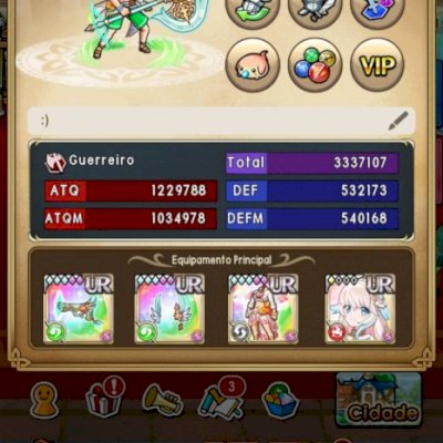 Conta Unison League 3M+ de poder, 1M+atk/atkm, monstros 43/44