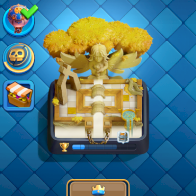 Clash Royale conta upada