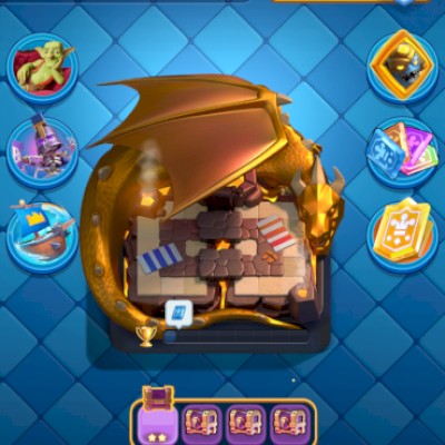 Conta Clash Royale - 7K Troféus - 2.6K Gemas - 665k Ouro