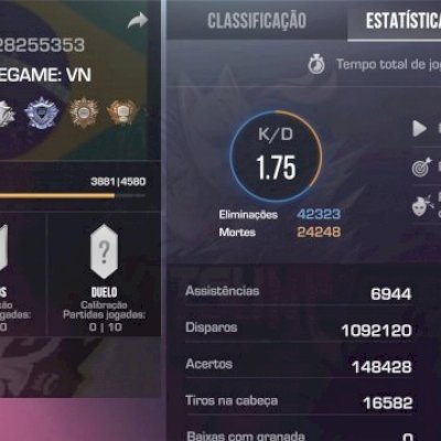 Conta Gemada, não tenho mais interesse no jogo