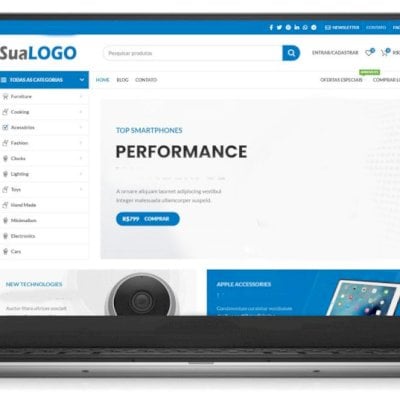 Loja Virtual Completa para InfoProdutos Digitais