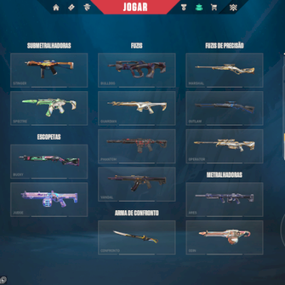 Conta de valorant com +3,5k gastos!!!