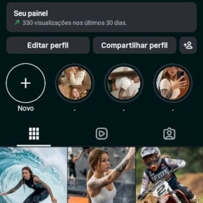 CONTAS DE INSTAGRAM +100 SEGUIDORES COM FOTOS E VÍDEOS