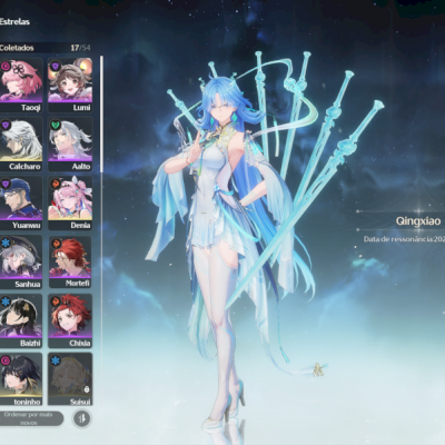 VENDO CONTA COM QINGXIAO E DENIA STARTER