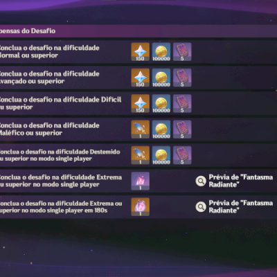 CONTA DE GENSHIN INCRIVEL