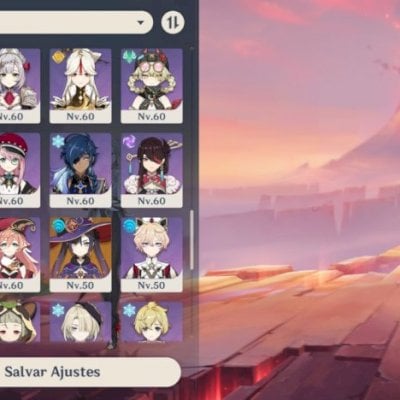 Conta nível 60 com arlecchino+flins+durin