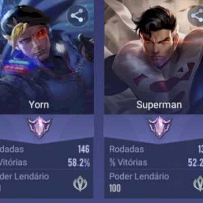 Vendo conta Arena of Valor