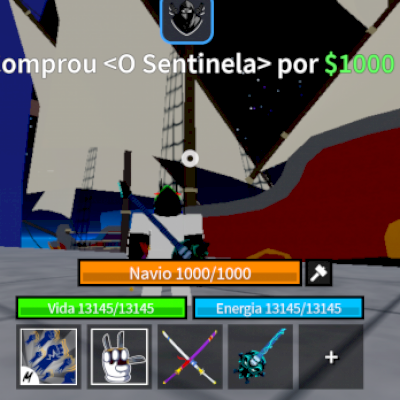 Conta de blox fruits com todas as v4