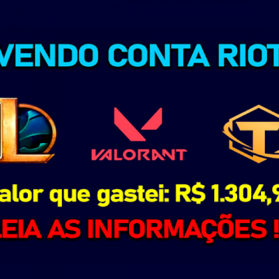 CONTA RIOT BARATÍSSIMA