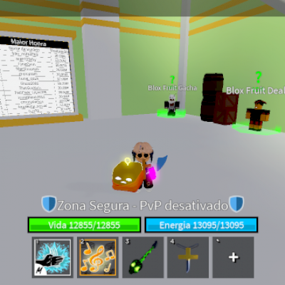 Serviços blox fruits