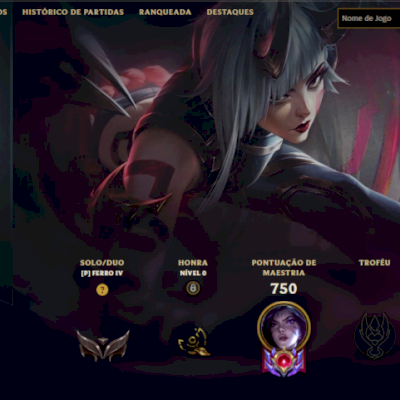 Conta LOL Lvl 457 contendo 249 skins FULL ACESSO