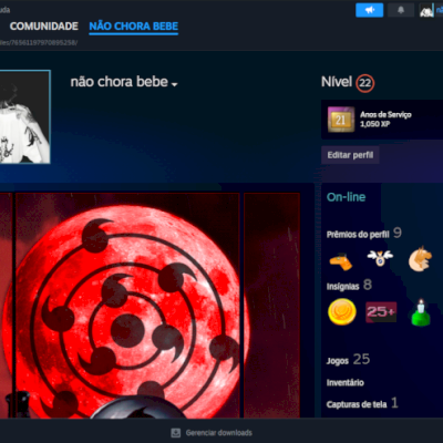 CONTA 21 ANOS DE CRIAÇÃO STEAM  MUITO BARATO DE VENDA POR 2 MIL PAGUE 850