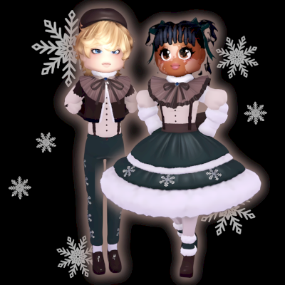 Lullaby Nikolai and Lauralai Set — ROYALE HIGH (roblox)