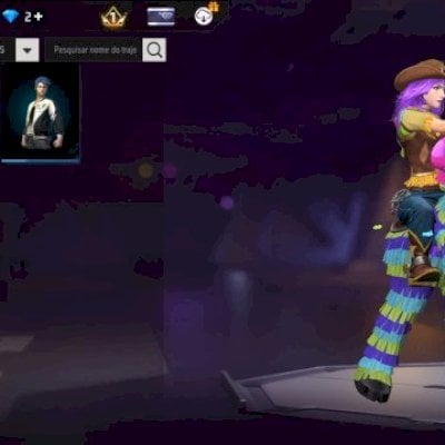 Conta nivel 5 com uma Skin