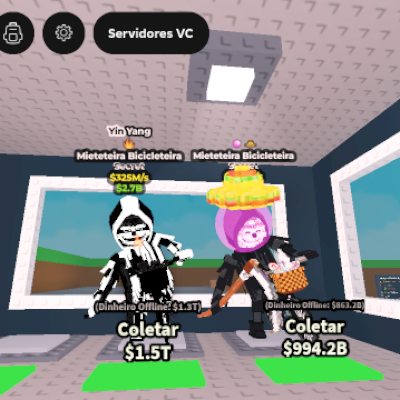 CHICLETERA DE HALLOWEEN VALENDO 300 MI/SEC E OUTRA VALENDO 208 MI/SEC