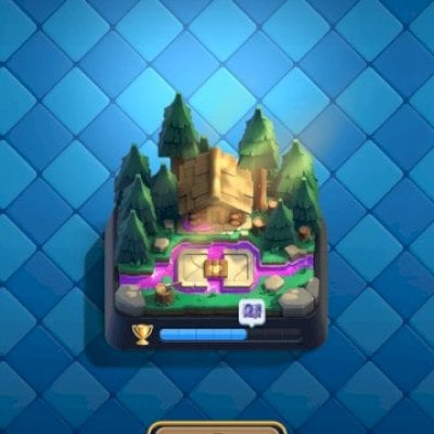 Clash Royale nível 58, várias evoluções, com Mini Pekka heróica!