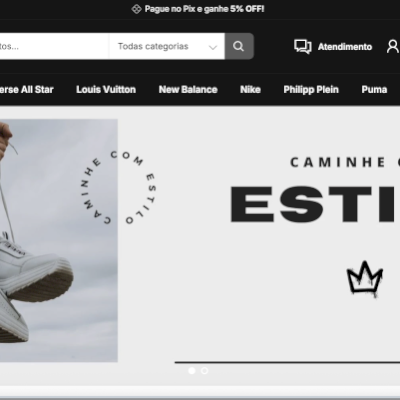 Loja Virtual Pronta de Calçados – LPQV / INSTAGRAM E FACEBOOK AQUECIDOS