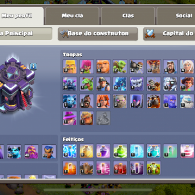 Conta clash of clans CV 15