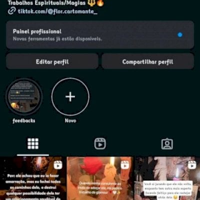 Conta no Instagram com 6k de seguidores