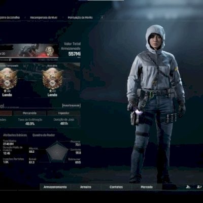 CONTA DE PC, 550M DE STASH, VARIAS SKINS, MAIS DE 1500 Reais gastos com skins