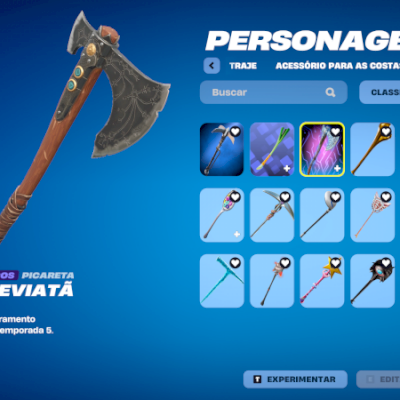 ⚔️ Fortnite Tryhard | Machado Leviatã + Picareta 0 Delay