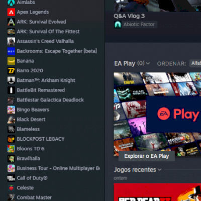 Conta Steam com Varios jogos muito bons