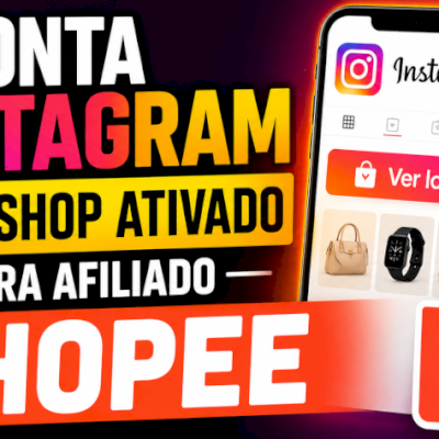 CONTA DE INSTAGRAM COM SHOP ATIVO