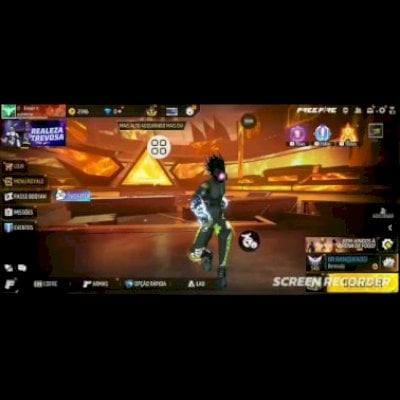 Conta de free Fire gemada