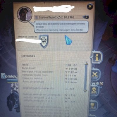 Vendo conta 500conto com coletas no t8 e mais