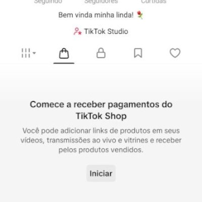 CONTA DO TIKTOK COM SHOP ATIVO +4,3K SEGUIDORES (NICHO FEMININO)