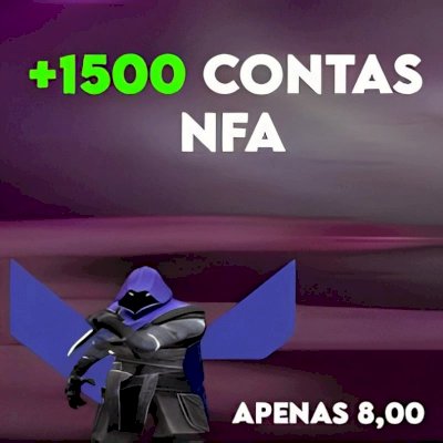 PACK DE CONTAS NFA ALEATORIAS +20 CONTAS