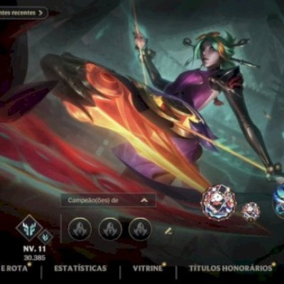 CONTA GRÃO MESTRE 247 SKINS