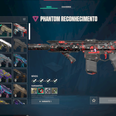 CONTA VALORANT ASCENDENTE PACOTE SUBLIME, VANDAL VINGANÇA DE GAIA E MUITO MAIS