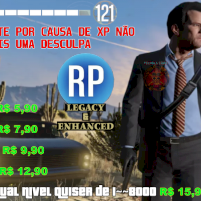 🌐 UPO O LEVEL DA SUA CONTA p LEGACY E ENHANCED | GTA ONLINE [PC]