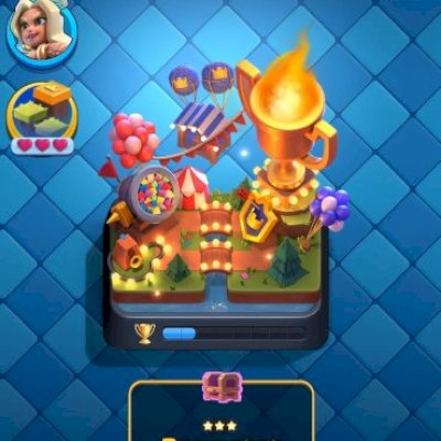 CONTA CLASH ROYALE COM 4800 GEMAS 8100K DE TROFEUS TODAS AS CARTAS 400K DE OURO