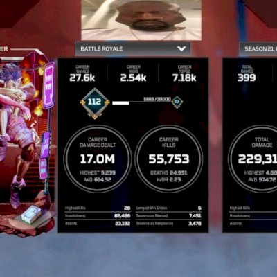 APEX PREMIUM ACC - 7 HERANÇAS - 603 LENDÁRIOS - 57k DE KILLS - EMAIL DE CRIAÇÃO