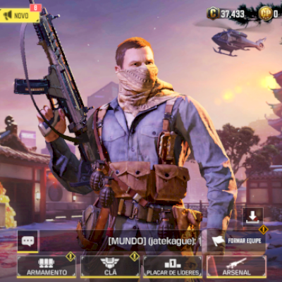 Conta de call of duty mobile