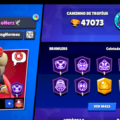 CONTA BRAWL STARS COM SIRIUS!!!