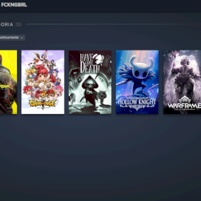 Conta Steam c/ Cyberpunk 2077 e GC full 90