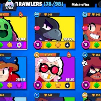 Vendo conta do Braw star