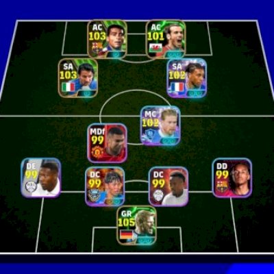 Conta efootball super boaa!! Com blitzs, e alguns épicos.