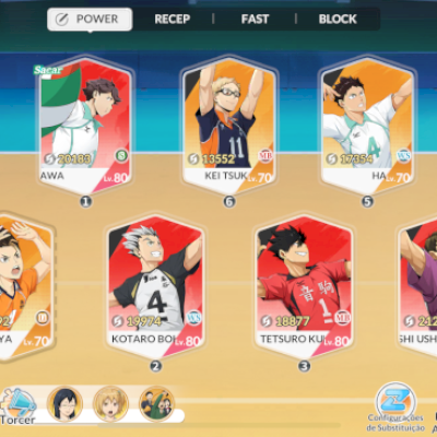 HAIKYU!!! Fly High Conta com todos os UR