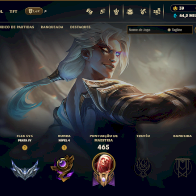 100% SEGURA / PODE ALTERAR E-MAIL E SENHA / 370 SKINS / TODOS CAMPEÕES