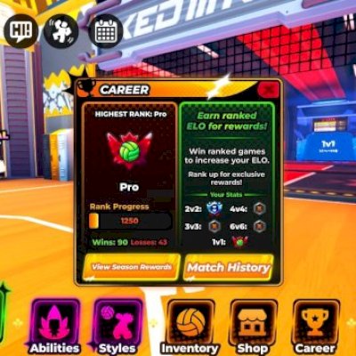 Conta Haikyuu Legends/Voleyball Legends do roblox