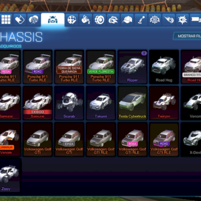 Conta Premium Rocket League – Itens Exclusivos e Rank Alto