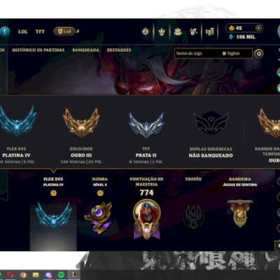 Conta League of Legends