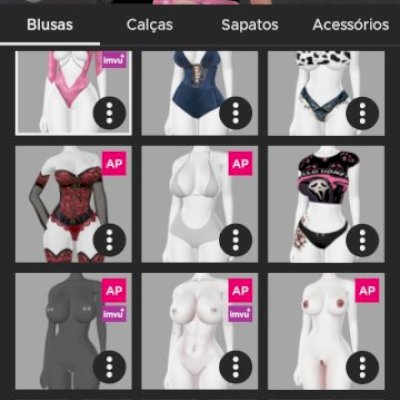 Conta feminina AG ✅ AP✅ rica$
