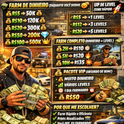 FARMO DINHEIRO PRA VOCÊ NO SAMP MOBILE (ENQUANTO VOCÊ DORME!)