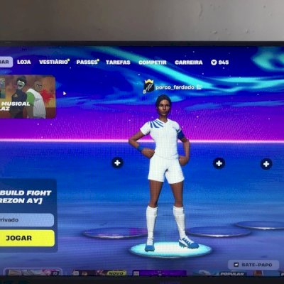 Conta de fortnite muitos passes antigos