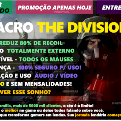 MACRO THE DIVISION 2 EXTERNO ✅ 100% INDETECTAVEL E PRIVADO [RECOMENDAMOS]